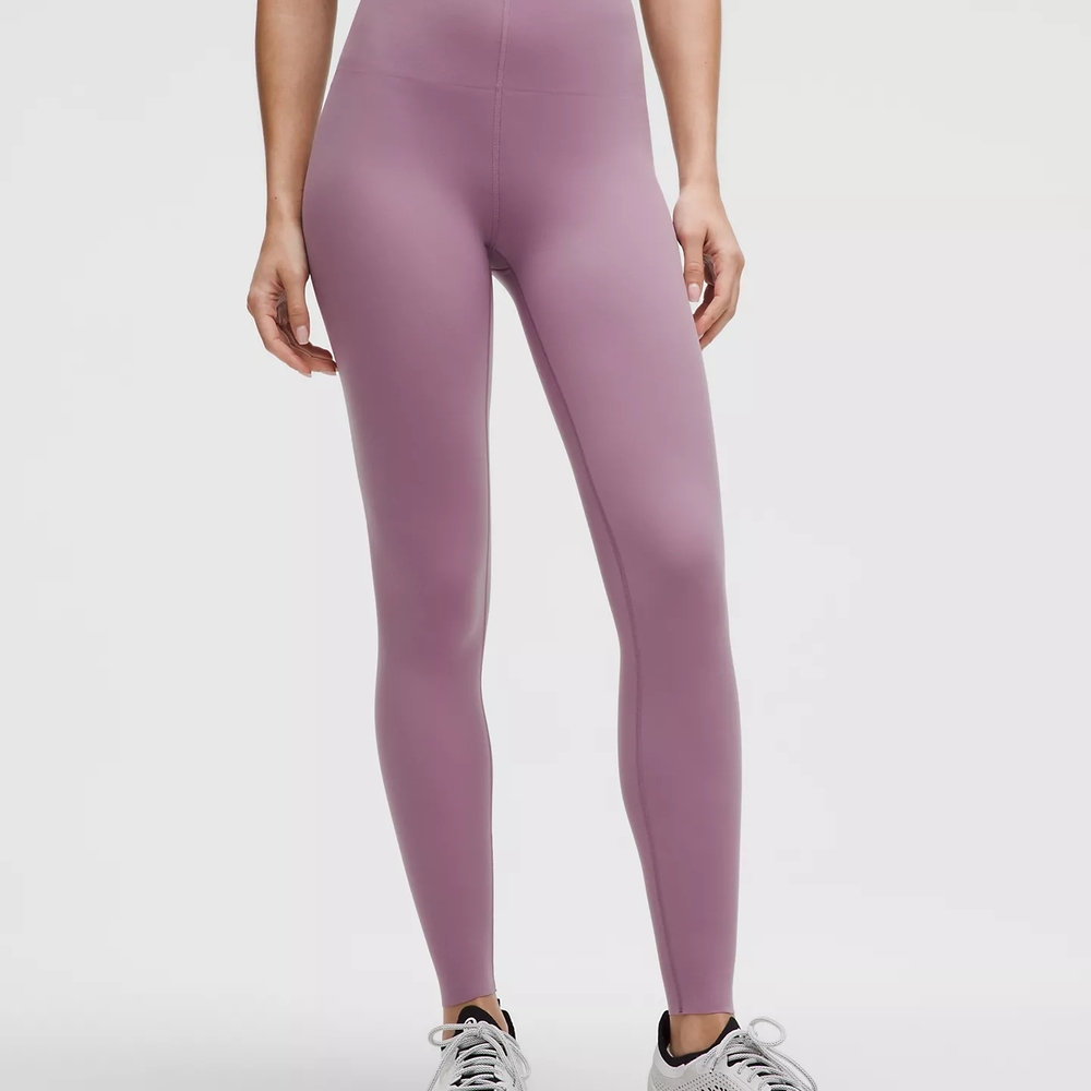 Women's Lavender High-Waisted Leggings